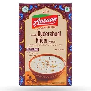 Aasaan Kheer Premix 200gms, Ready to Cook Kheer Mix, Instant Hyderabadi ...