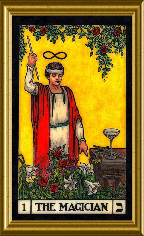 The Magician, card #1. | Tarot cards art, Tarot, The magicians