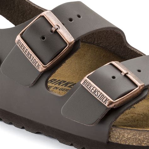 Milano Natural Leather Dark Brown | BIRKENSTOCK