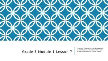 Grade 3 Module 1 Lesson 7 的图像结果