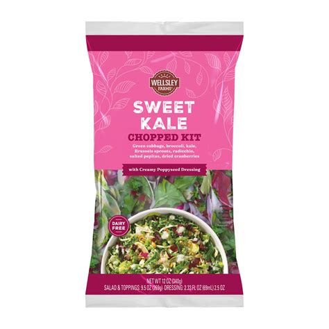 Wellsley Farms Sweet Kale Chopped Salad Kit, 12 oz. | BJ's Wholesale Club