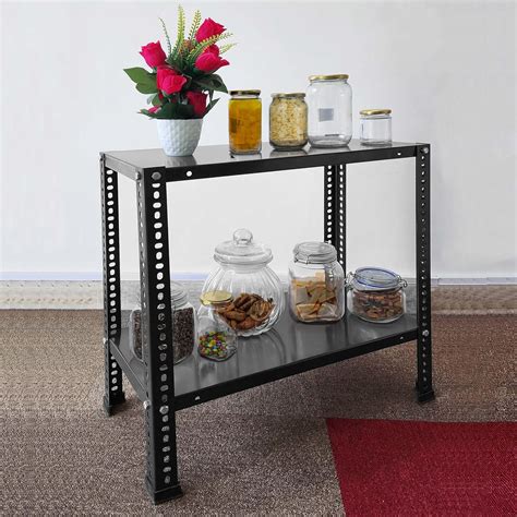 Pure Source India Iron Matte Finish Adjustable Display Rack For Home ...