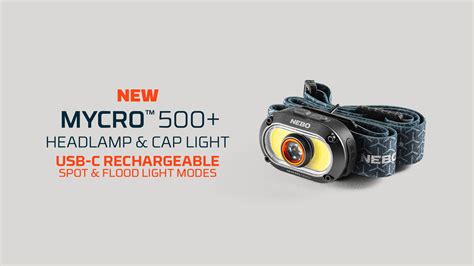 NEBO MYCRO 500+ FLASHLIGHT HEAD MOUNT LED - National Maintenance Supply ...