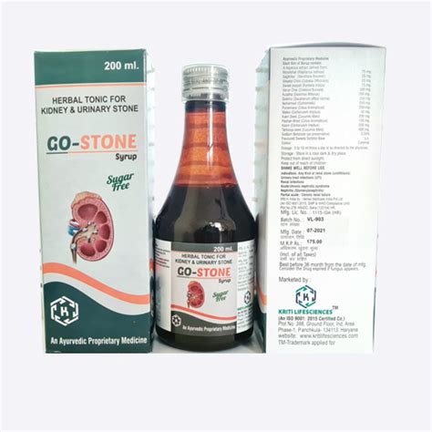 GO-STONE SYRUP Kriti Lifesciences