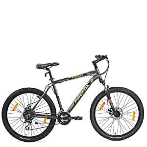 Buy Firefox Target D Alumnium Mountain Bike (Matt Black/Green) Online ...