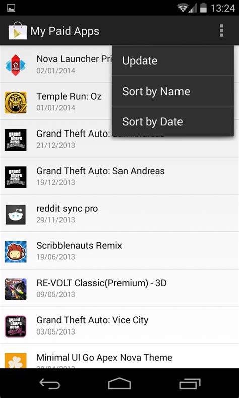 App of the Day: My Paid Apps, l'elenco delle app acquistate dal Play Store