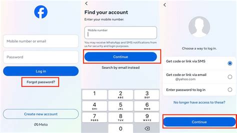 Image result for How to Retrieve Facebook Account without Code