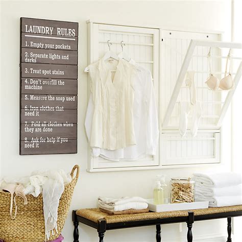 Laundry Room Rules Plaque | Ballard Designs