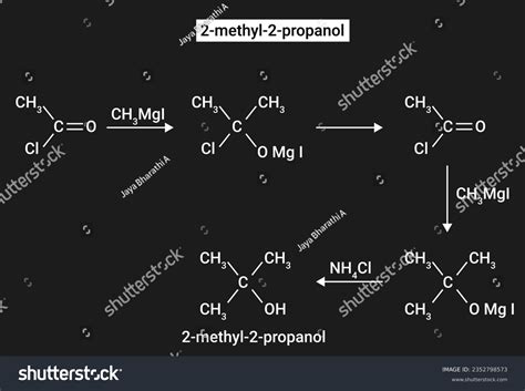 2 Methyl 2 Propanol Structure