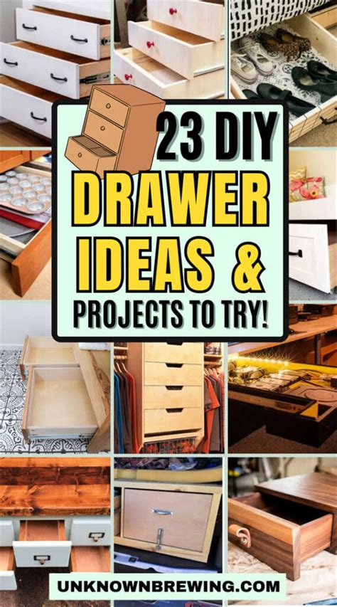 Image result for DIY Storage Drawers