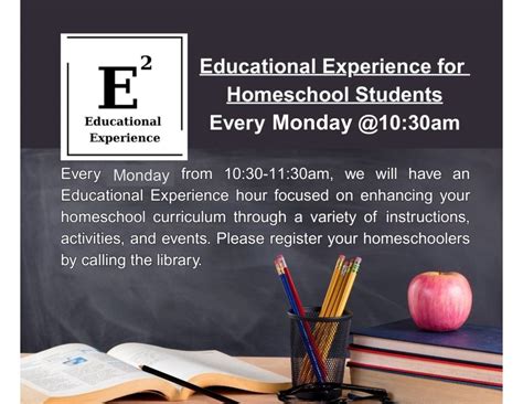 Educational Experience for Homeschool Students, 253 Maple St, Metamora ...