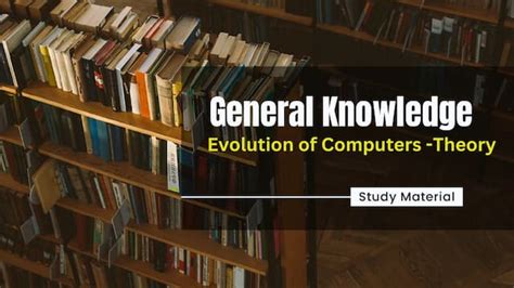General Knowledge of Use of Computer 的图像结果