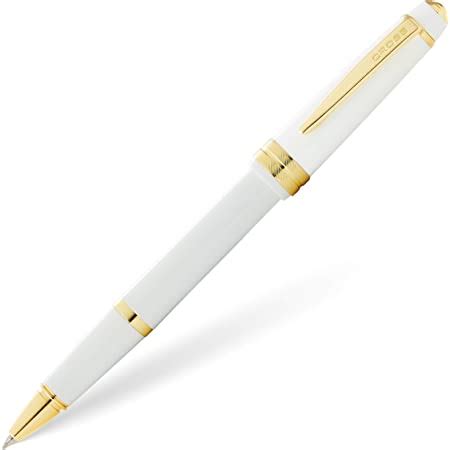 Cross Bailey Light Polished White Resin and GT Rollerball Pen AT0745-10 ...