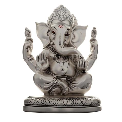 Buy 24k Gold Plated Ganapathi Idol Online | Parakkat Jewels