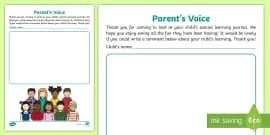 Editable Parent Survey Form (teacher made)