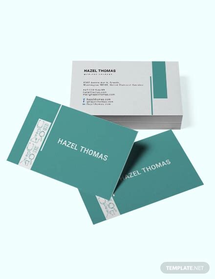 Residency Program Business Card Sample 的图像结果