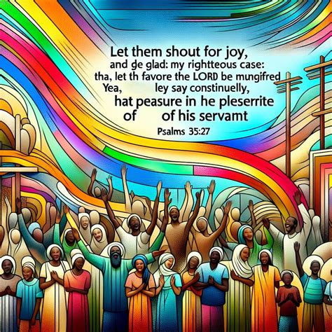 What does Psalms 35:27 mean? | Bible Art