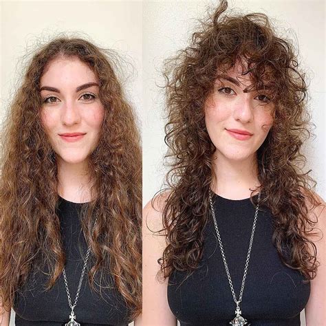 26 Stunning Curly Shag Haircuts for Trendy, Curly-Haired Girls | Curly ...