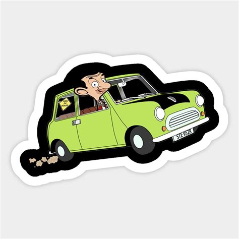 bean car by buyungdesign | Mr bean cartoon, Mr bean birthday, Mr bean