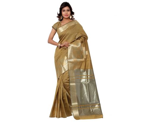 Silk Sarees | Buy Banarasi Pure Viscose Cotton Silk Exclusive Zari ...