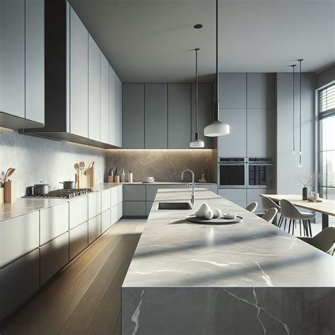 Transform Your Kitchen with Large Porcelain Tile Countertops - Absolute ...