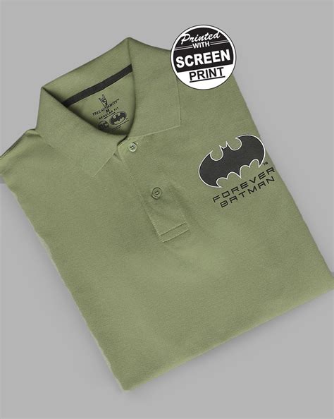 Batman Regular Fit Polo Tshirt For Men – Free Authority