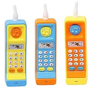 Buy T For Toys Musical Mobile Phone Educational Lights Smart Cordless ...