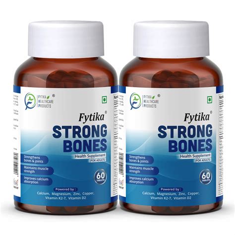 Fytika Strong Bones - Bone Health Supplement, Supports Bone Health, 10 ...