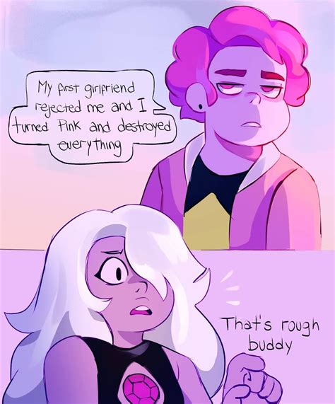 Lali🌸 on Instagram: "This poor pink boi #stevenuniverse #amethyst # ...