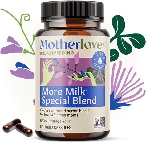 Motherlove More Milk Special Blend (60 Liquid caps) India | Ubuy