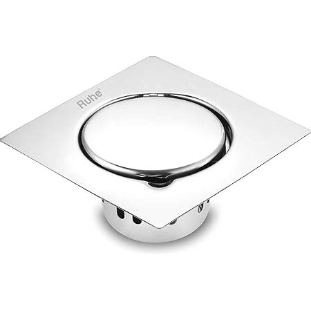 Kohler Complementary Floor Drain with Overflow Hole - Silver with ...