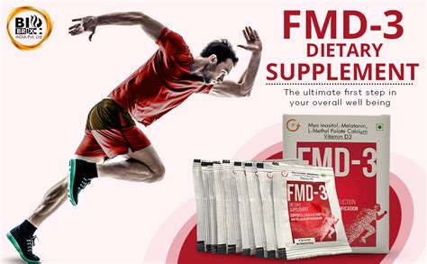 TATVEDA Fmd-3 Myo-Inositol Melatonin Vitamin D3 L Methyl Folate Powder ...
