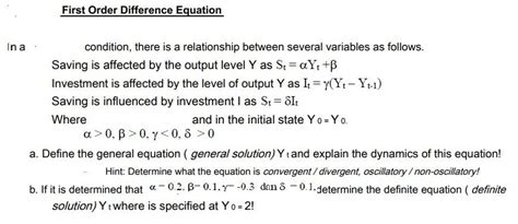 First Order Difference Equation 的图像结果
