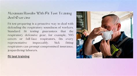 Image result for Fit Test Training