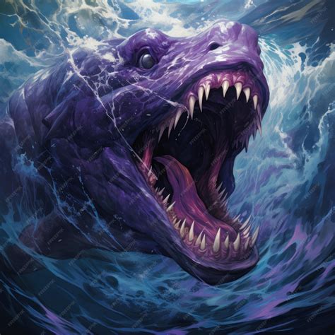 Premium AI Image | a large sea animal