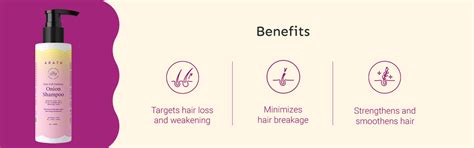 Hair Fall Defense Onion Shampoo - 200ml – Arata