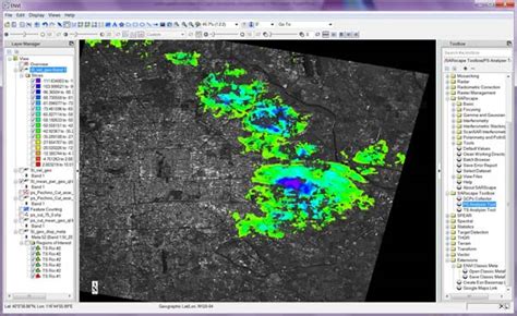 Envi Program 的图像结果