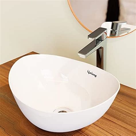 JAQUAR Continental Series Table Top WASH Basin (White) | 425x340x175mm ...
