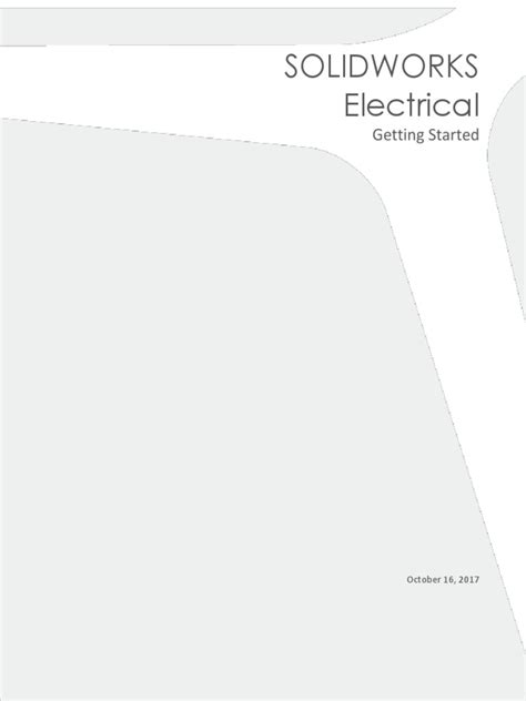 Image result for SolidWorks Electrical Tutorials PDF