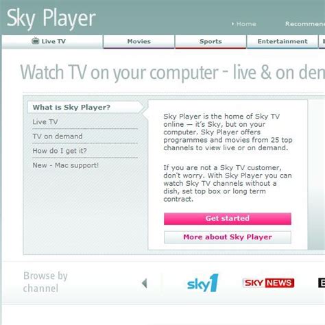 Sky Player Subscriptions Now Available Online | Trusted Reviews