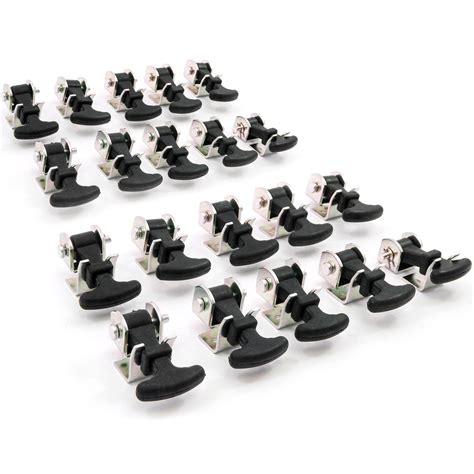 20 Piece Kit Rubber T Handle Latch Catch Hold Down | Desertcart INDIA