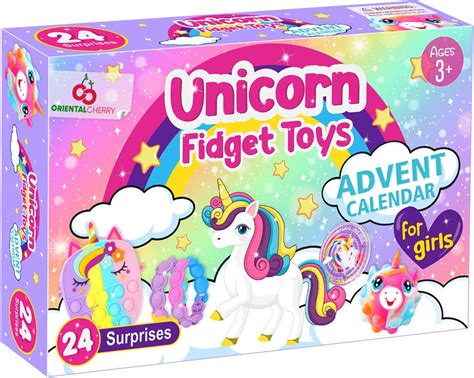 Unicorn Fidget Toys Advent Calendar 2023 – On Every List