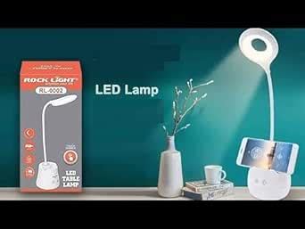 Buy BRIGHT YOUR FUTURE RL-0002 Rechargeable Touch Dimmer Rock LED Table ...