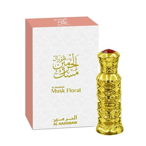 Al Haramain MUSK FLORAL Perfume Roll-On Attar Free from ALCOHOL