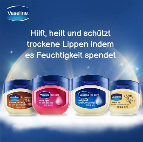 Vaseline Lip Therapy Lip Balm Mini, Rosy Lips | Lip Repair in a ...