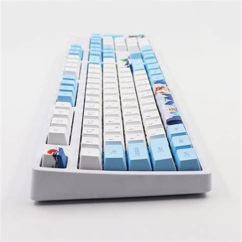 Buy YESTUNE 117 Keys 5-Side Dye Sub Keycap Thick PBT Keyset OEM Profile ...