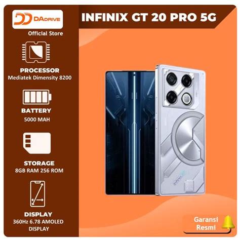 Promo Infinix GT 20 Pro 5G 8/256GB Garansi Resmi Infinix Indonesia ...