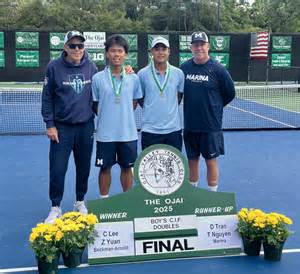 Marina doubles team settles for runner-up finish at Ojai Tennis ...
