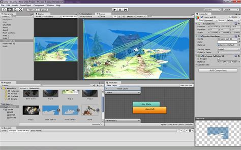Unity Polygon Collider 2D 的图像结果