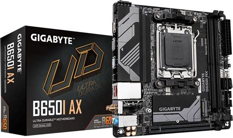 Amazon.in: Buy GIGABYTE B650I AX Mini-ITX Motherboard – AM5 Socket ...